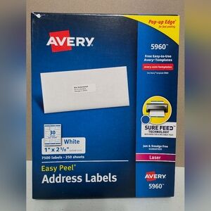 Avery Easy Peel Address Labels